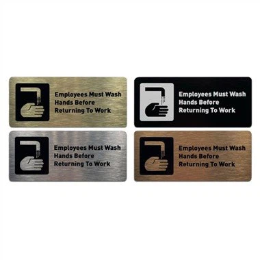 Измийте ръцете си, знак за бизнес